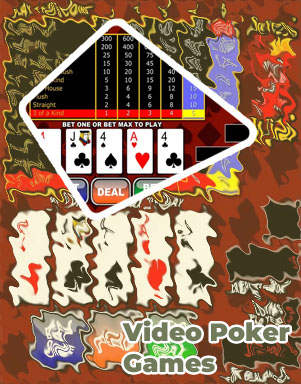 Video poker slots games